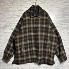 HARE チェック柄ジャケット Sサイズ　裏地キルティング　メンズ　アウター