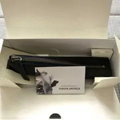 TOYOTA UPCYCLE ペンケース ネイビー トヨタ 株主優待品