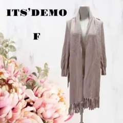 ITS’DEMO『イッツデモ』 F 長袖カーディガン♡羽織り♡ピンク