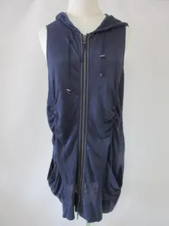 (O-22)HIROKO BIS ヒロコビス ジップアップ ロング ノースリーブ