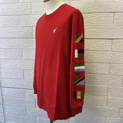 LRG (エルアールジー) ホッケージャージ ロンT ロングTシャツ 長袖 LOS GATOS HOCKEY JERSEY GREY LRG - LRG プルオーバーパーカー Mサイズ スケート ヒップホップ