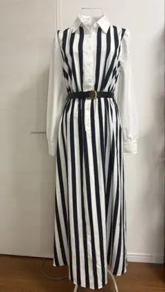 ツイード ジャンパースカート ワンピース Mサイズ 韓国風