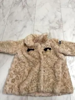 SISTER JENNI BABY ヒョウ柄ファーコート