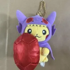 メガヤミラミポンチョを着たピカチュウ ぬいぐるみマスコット ポケモンセンター ポケモンセンター メガヤミラミのポンチョを着たピカチュウ マスコット