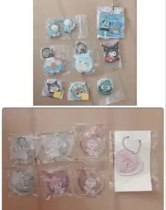 新品未使用　サンリオグッズ　16点セット　キーホルダー　缶バッジ　チャーム