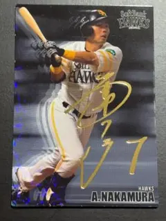 O6　カルビープロ野球チップスオールスターズ　中村晃　サイン