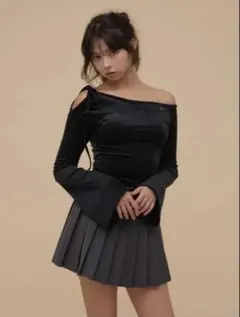 andmary Adel peplum knit tops - メルカリ