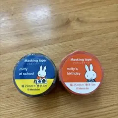 ミッフイー　マスキングテープ　2個セットのサムネイル