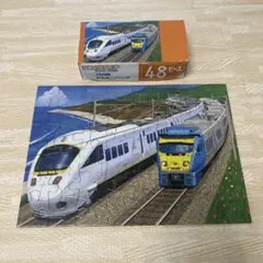 くもん　列車の48ピースジグソーパズル