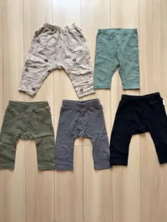 GU UNIQLO バースデイ　ベビー パンツセット レギンスセット80サイズ