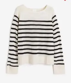 H&M ボーダー　長袖　Lサイズ
