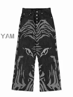 CHIEKO+ Italian tweed easy pants white36 - メルカリ
