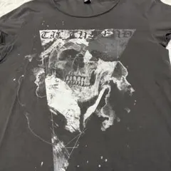 【H&M】DIVIDED スカル グラフィック Tシャツ　ロック 墨色のサムネイル