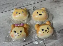 ディズニー スクイーズ 4個セット