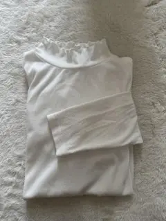 Samansa Mos2 ホワイト長袖トップス