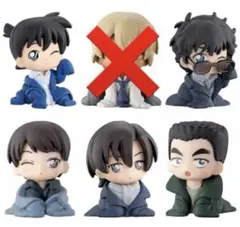 トレーディングフィギュア　5種セット 「名探偵コナン ちぢませ隊8」