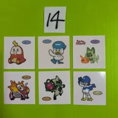 ポケモンパンシール６枚セット