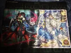 【遊戯王】ディアベルスター&ディアベルゼ　プレイマット ディアベルスター＆ディアベルゼ プレイマット - メルカリ