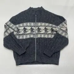 CHURCH'S 90's OLD ジップアップ カウチン セーター