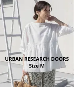 URBAN RESEARCH DOORS ホワイトシャツ M