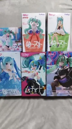 未開封新品】初音ミク プライズフィギュアまとめ売りセット - メルカリ