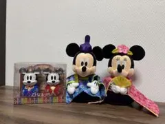 新品★ディズニーミッキー・ミニー ひな祭りぬいぐるみセット