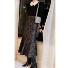 スナイデル ヘムフレアマーメイドスカート