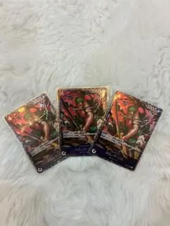 フラッグシップ　ゾロ　未開封　st21-015 3枚セット