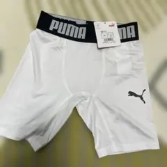 ジュニア　PUMA ホワイト インナータイツ　140