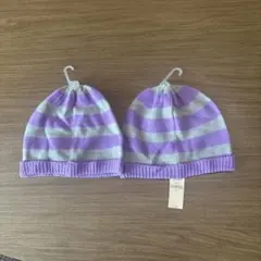 GAP ベビー帽子 2点セット