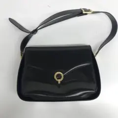 026 ショルダーバッグ　レディース　ブラック　黒