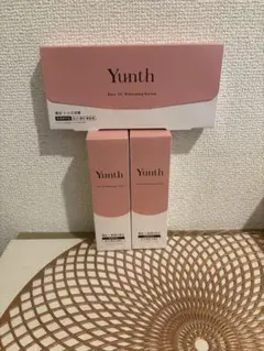 Yunth 化粧水2本と美容液2箱セット