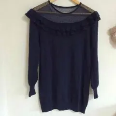 チュールニットワンピース☆