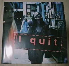 I quit-Haim Bad World sequin-filled LP
