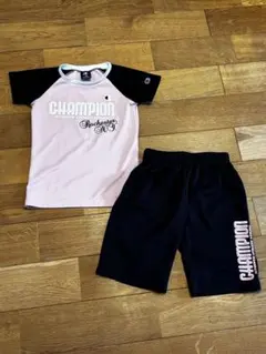 Champion ジャージセット ピンク/黒