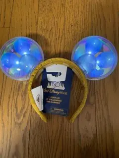 新品未使用　WDW50周年限定　光るバルーンカチューシャ