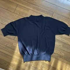 B:MING ブラック 半袖ニット