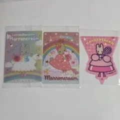 サンリオキャラクターズ ウエハース クリアガーランド マロンクリームセット