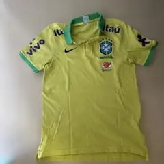 レア品 NIKE CBF ブラジル代表 2014年W杯 ポロシャツ 移動着 L - メルカリ