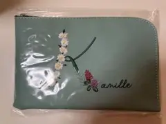StudioCLIP イニシャルk刺繍　ポーチ