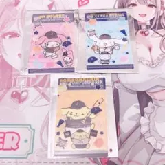 サンリオ×サムライJAPAN クリアカードマイメロディ シナモン ポムポムプリン