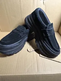 P*e様 CONVERSE ブラック スエード ローファー