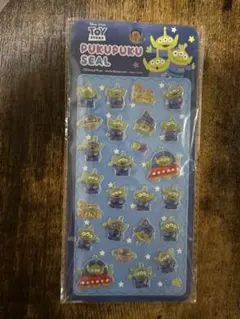 トイ・ストーリー リトルグリーンメンぷくぷくシール