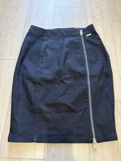 DIESEL ダークデニム タイトスカート ストレッチ 26