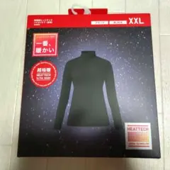 新品 ユニクロ 超極暖ヒートテック ハイネック XXL ブラック