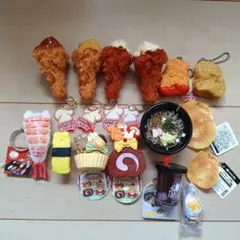 食べ物キーホルダー　まとめ売りのサムネイル