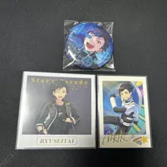 ※出品3/15まで あんスタ 南雲鉄虎 紙類 缶バッジ