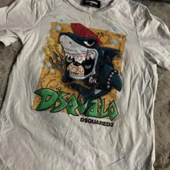 DSQUARED2 アートプリント Tシャツ 8Y ホワイト