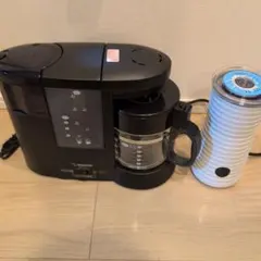 象印 コーヒーメーカー EC-CB40 ミル付き ミルクウォーマー セット