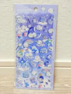 クーリア　enaga syrup ぷっくりシール　シマエナガ